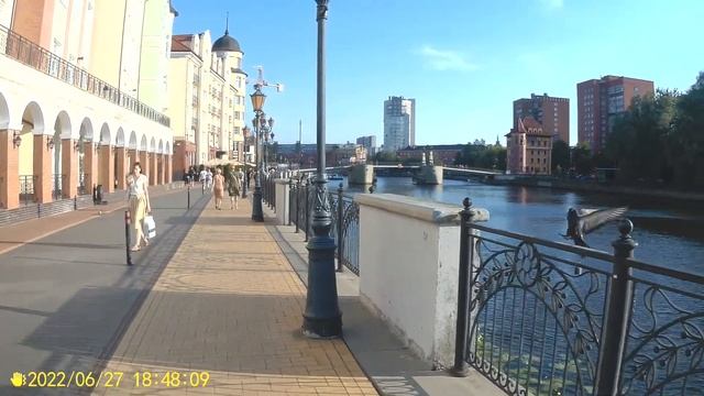 600 рублей прокатиться на катере, цены выросли, Калининград Рыбная Деревня 27.06.2022 смотреть онлайн