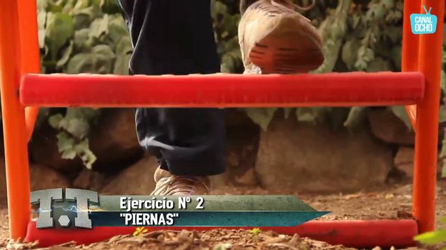 Rutina de ejercicios en el Cerro San Cristobal - Training Totem смотреть онлайн