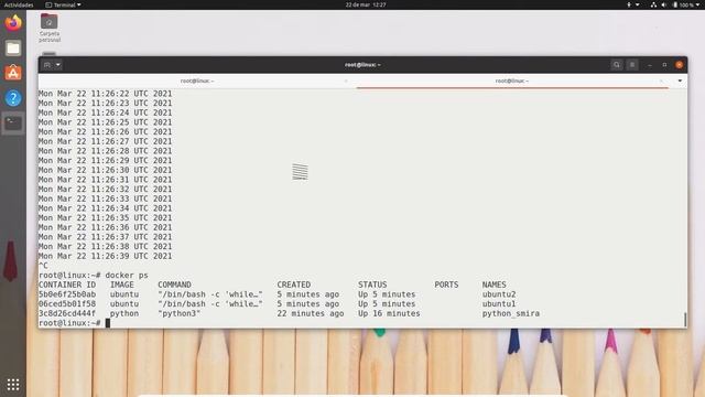APRENDIENDO nuevos COMANDOS DE GESTIÓN de DOCKER смотреть онлайн
