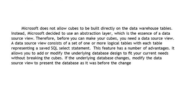 Analysis Services - DataSource and DatasiurceView смотреть онлайн