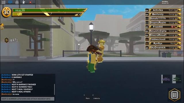 GOLDEN EXPERIENCE ROBLOX SHOWCASE смотреть онлайн