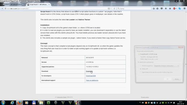 Gta V how to fix Script Hook V critical error смотреть онлайн