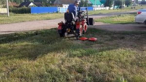 Роторная косилка на МТЗ 132 н