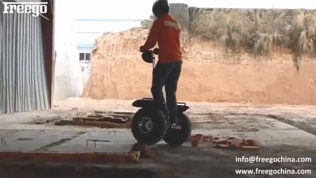 Freego F3 OFF Road 2KW Motor Segway China Manufcatuer смотреть онлайн