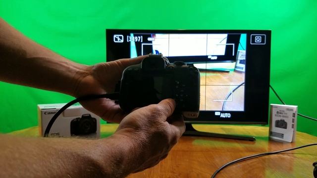Canon Rebel EOS T7i mini HDMI to TV Tutorial смотреть онлайн