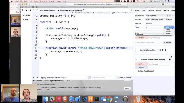 Introducing A Developer To Ethereum Solidity Smart Contract Development смотреть онлайн