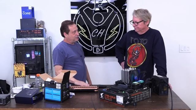 LIVE - Building the Ultimate Gaming PC - i9-13900KS, 64GB DDR5 Corsair Dominator, RTX 3090Ti FE смотреть онлайн