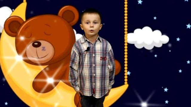 Стихи для детей 3-7 лет. "Медвежонок спит в кроватке". Детский канал. смотреть онлайн