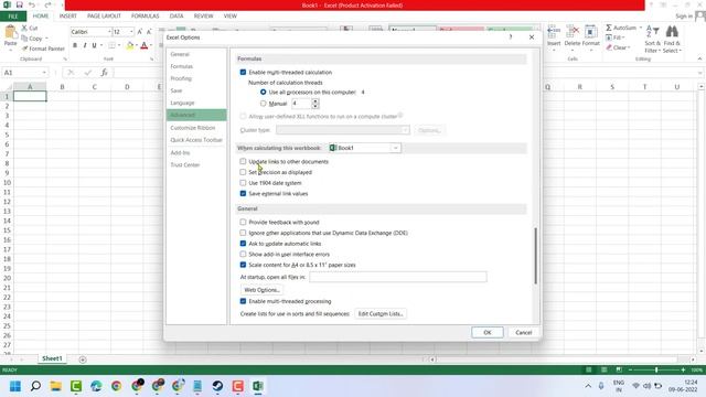Enable Automatic Update of Links In Excel смотреть онлайн