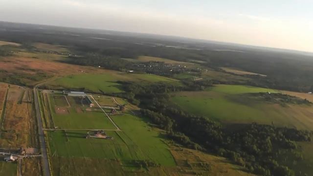 Переславль. Полет на паралете над Веслево. смотреть онлайн