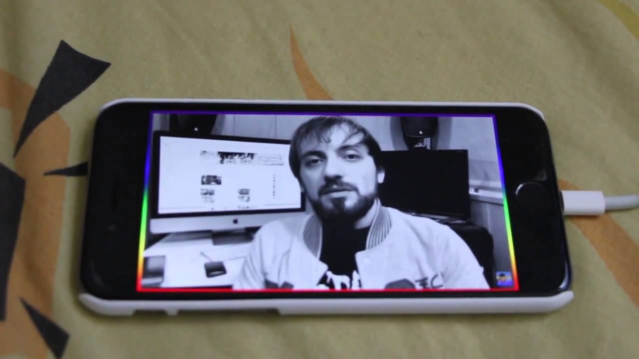 Силой мысли контролирую телефон.Видео от подписчика.Необъяснимо но факт.#Apple