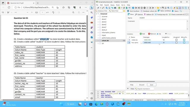 Question Set 01 | Database Management System | Java Institute смотреть онлайн