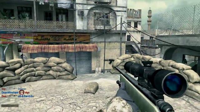 Francotirador Sniper Modern Warfare Call of Duty Multi iw3mp смотреть онлайн