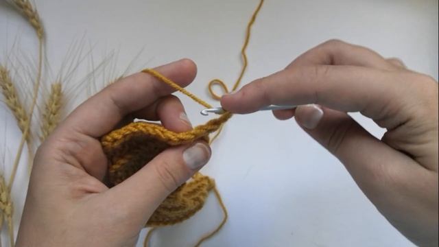 Поперечная резинка крючком. смотреть онлайн