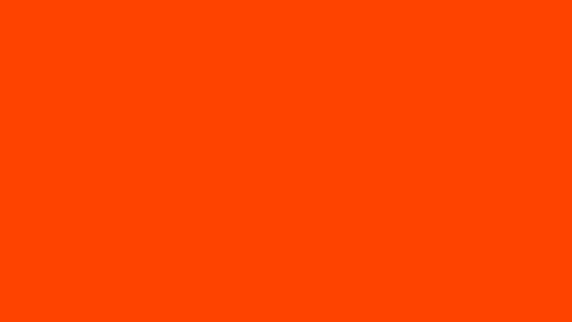 Pure RGB / 1 Hour / Color LED Background / FF4400 / 017 / THE RGB PROJECT