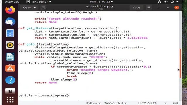 Tutorial 2 - Writing a Basic Python Drone Code смотреть онлайн