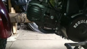 REGULMOTO RM2 изменения воздушного фильтра.