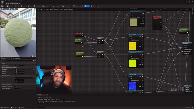 How To Create & Use Your First Vertex Paint Material in UE5 смотреть онлайн