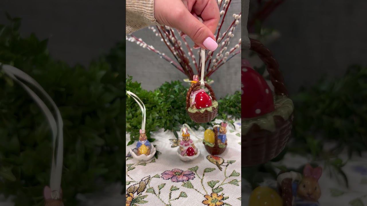 Подвески Bunny Tales с милыми кроликами из фарфора премиум-класса создадут атмосферу сказки. смотреть онлайн
