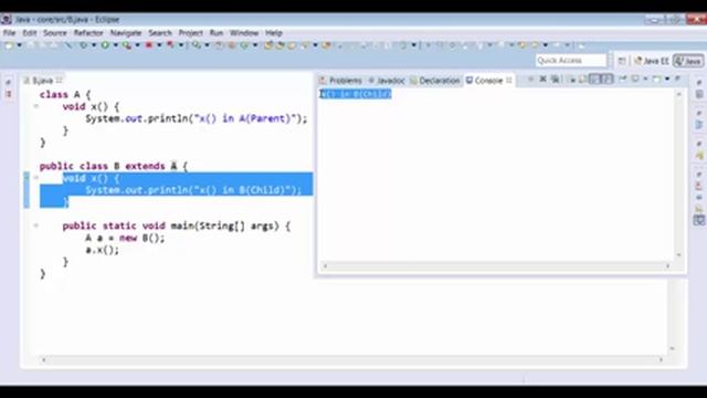 can we override static methods in java смотреть онлайн