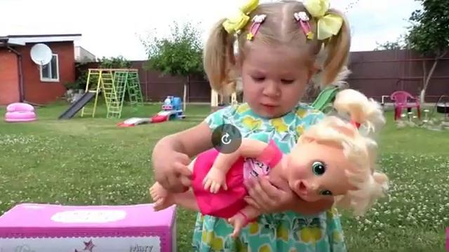 ✿ КОЛЯСКА ДЛЯ КУКОЛ Игрушки Для Девочек Видео для Детей Куклы Stroller for Baby Dolls Unboxing Toy смотреть онлайн