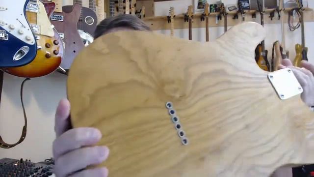 Aging a swamp ash guitar using Solacure SG-1 UV bulbs смотреть онлайн