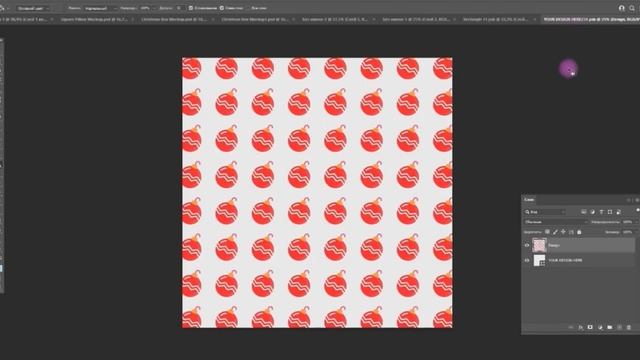 Mockup в Photoshop. Как нанести бесшовный паттерн на mockup в Photoshop смотреть онлайн
