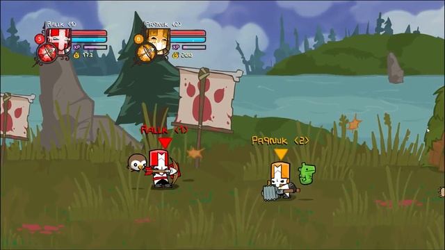 Castle Crashers угараем с Pr9nuk смотреть онлайн