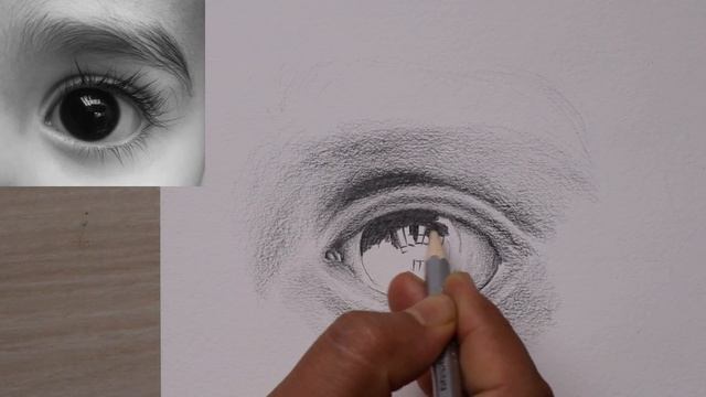 Eye Drawing with HB Pencil | Kids Eye Drawing for Beginners смотреть онлайн