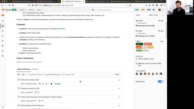 GitLab 13.1 Kickoff - Create:Gitaly смотреть онлайн