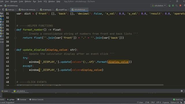 Calculadora desenvolver em Python com PySimpleGUI смотреть онлайн