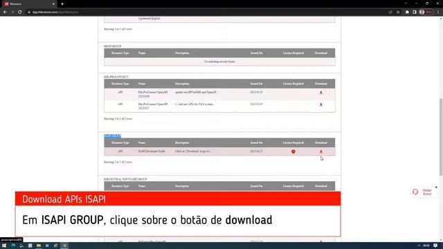 Procedimento para download das documentações APIs ISAPI Hikvision смотреть онлайн