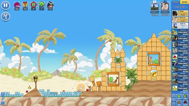 Angry Birds Friends All Levels 1-6 TropiGal Escape Week 266-B Walkthrough June 26 2017 смотреть онлайн