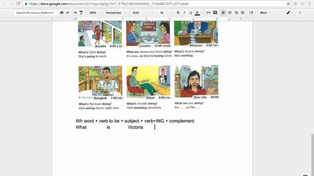 1.9 Present Continuous Wh Questions смотреть онлайн