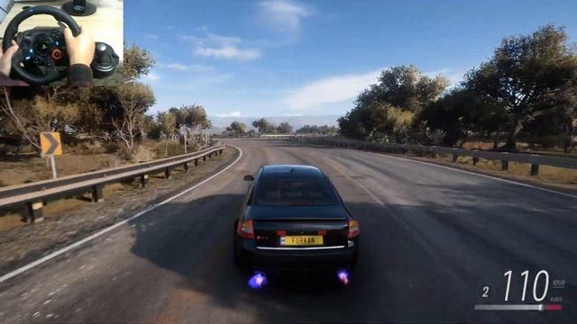 Audi RS 6 2003 Forza Horizon 5 - Logitech G29 And Shifter 4K Gameplay смотреть онлайн