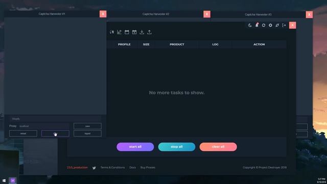 Project Destroyer Multi Captcha Harvester Tutorial смотреть онлайн
