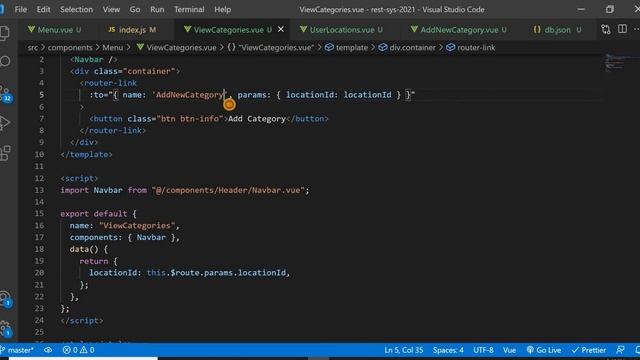 #33 Setup Links for Add or View Categories Component #مشروع_تطبيق_إدارة_مطعم #vue_js_project смотреть онлайн