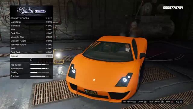GTA 5 Car Build #68 Pegassi Vacca (Lamborghini Gallardo) смотреть онлайн