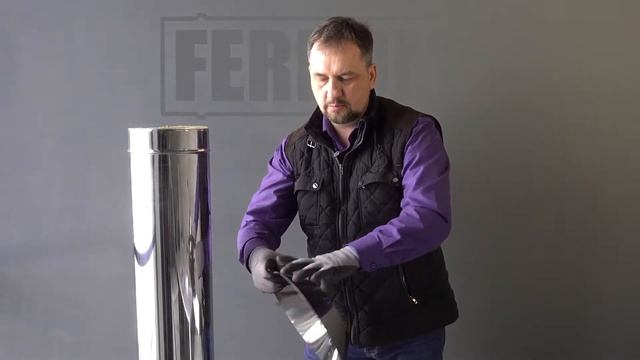 Дымоходы Ferrum. Фланец смотреть онлайн