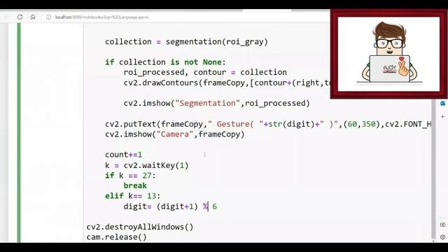Tutorials - Sign language Deep learning- Lesson 6 - Create Dataset || لغة الإشارة التعلم العميق смотреть онлайн