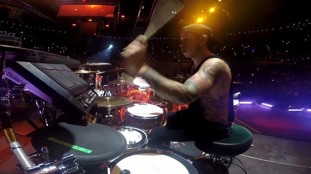 Maluma - Felices Los 4 (Live DrumCam CDMX 360°) / Miguel Ortiz 