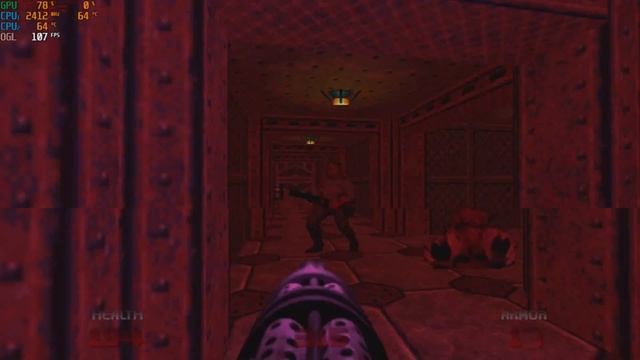 Intel Core M3-7Y30 Gaming: Doom 64 Retribution (GZDoom)