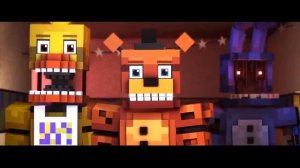 КАК ПОЯВИЛИСЬ АНИМАТРОНИКИ В СТИЛЕ МАЙНКРАФТА!!!  "ЗАРОЖДЕНИЕ СПРИНГТРАПА" MINECRAFT РОБОМАКС FNAF