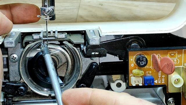 JAGUAR 281P MINI. Не делает строчку. смотреть онлайн