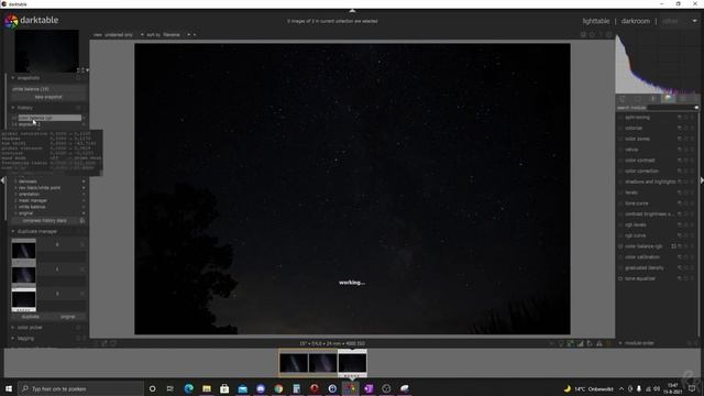 Milky Way photography challenge in darktable 3.6 смотреть онлайн
