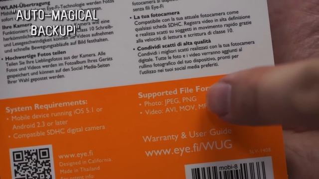 Eye-Fi WiFi SD Cards Pro X2 and Mobi Showcase and Demo смотреть онлайн
