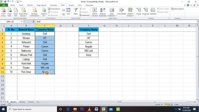 Drop Down List in Excel Sheet смотреть онлайн