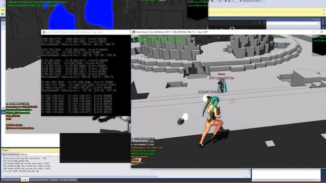 My game development project Voxel-Horizon - Battle with NPC смотреть онлайн