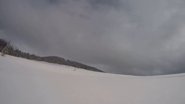 Raft Mountain east and west cabins - 28 Feb 2020 on a Polaris Voyageur 550