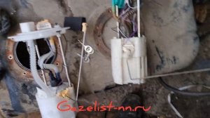 пластиковый бак в газель, установка